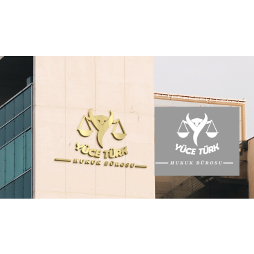 avukatlık ofisine logo ve kart tasarlama yarışmasına tasarımcı Furkan Aklan tarafından sunulan  tasarım 