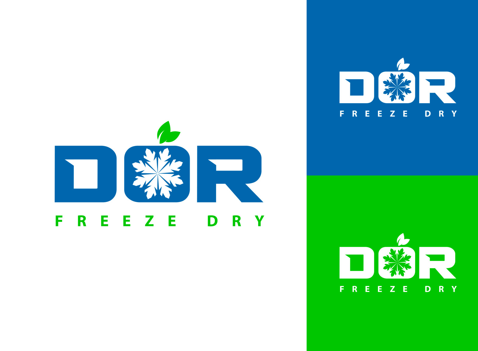 Tasarlayan LogoExper-Dondurarak kurutulmuş meyve sebze
