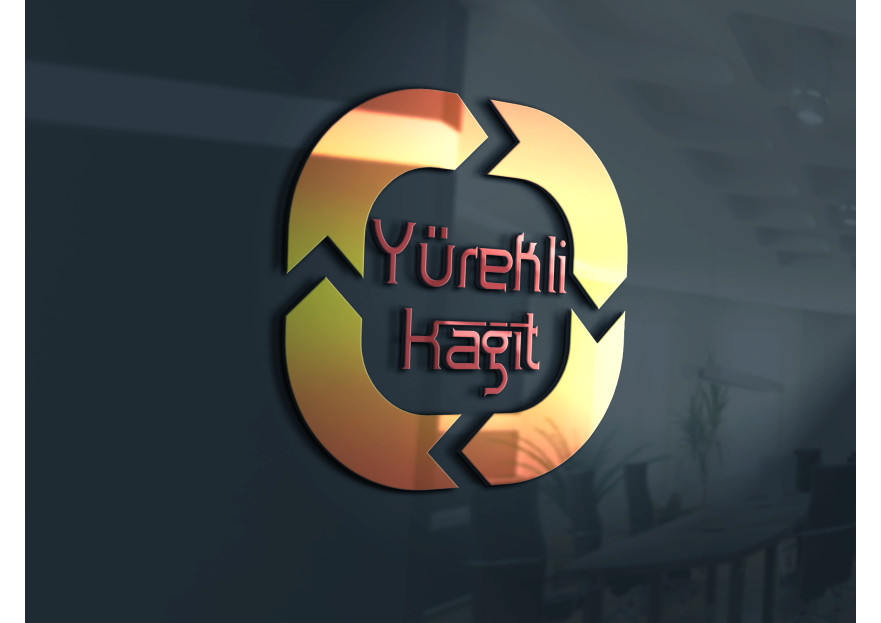 Yürekli Kağıt Yeni Logosunu Arıyor. yarışmasına tasarımcı KnockOut tarafından sunulan  tasarım 