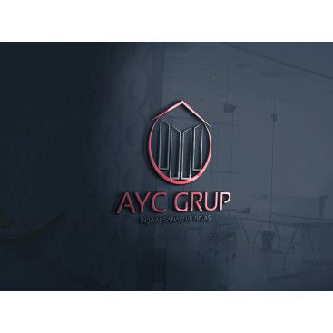 AYC Grup için logo tasarım yarışması yarışmasına tasarımcı kalitegrafik tarafından sunulan  tasarım 
