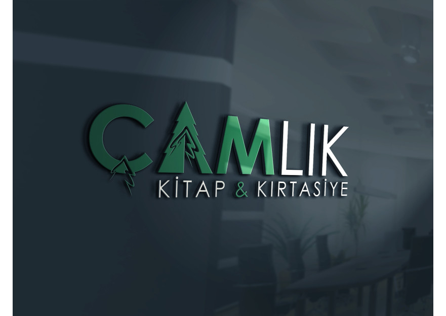 ÇAMLIK KİTAP-KIRTASİYE İÇİN LOGO TASARIM yarışmasına tasarımcı grfkismail tarafından sunulan  tasarım 