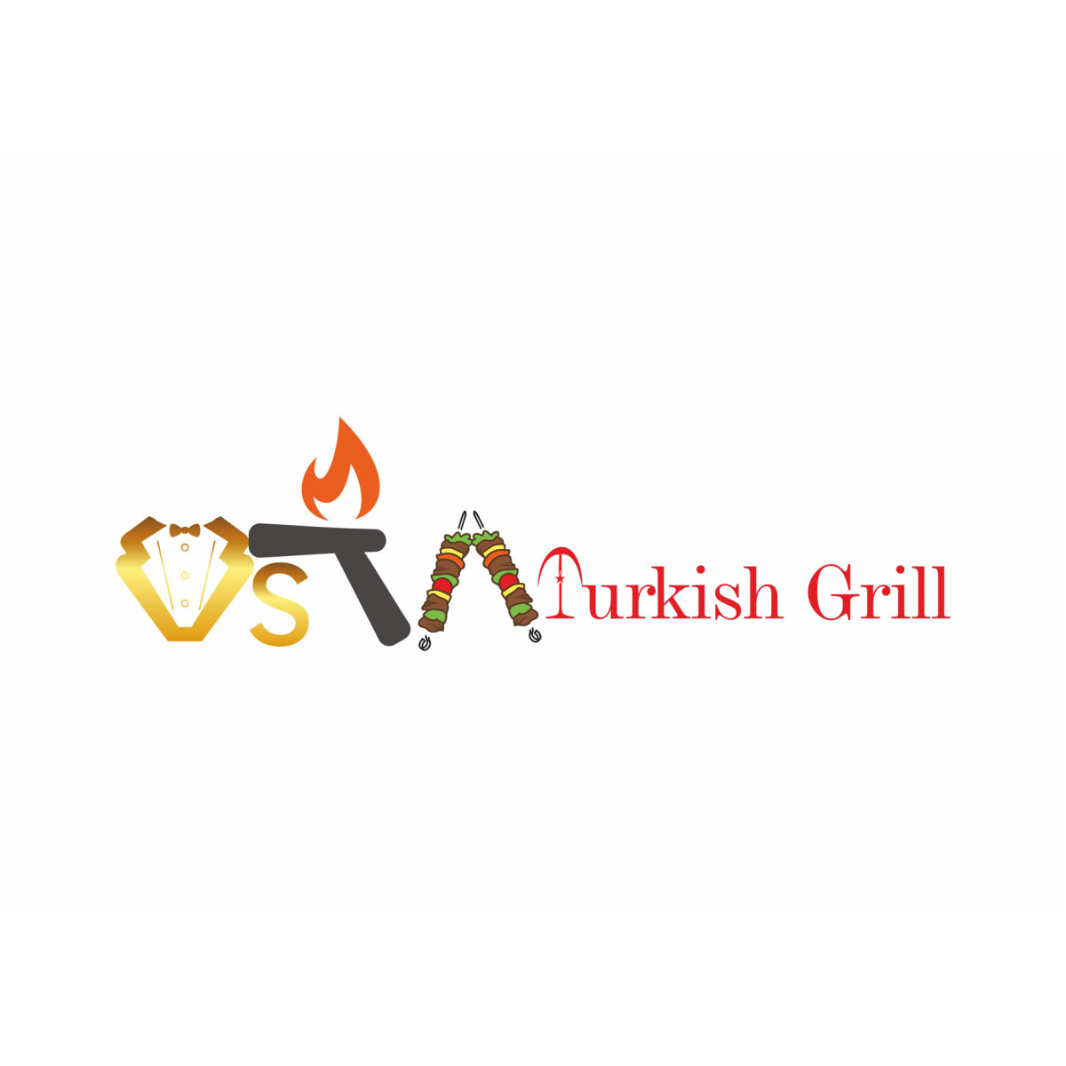 İngiltere'de Türk Restoranı -Tabela Logo