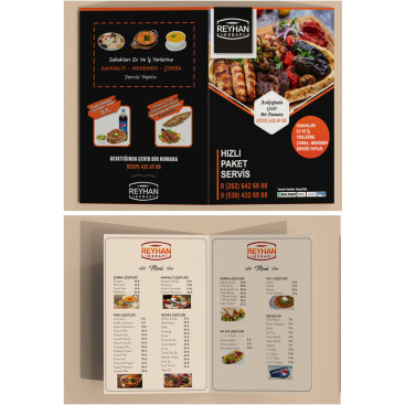 Broşür tasarımı yarışmasına tasarımcı rabiakamiloglu1 tarafından sunulan  tasarım 