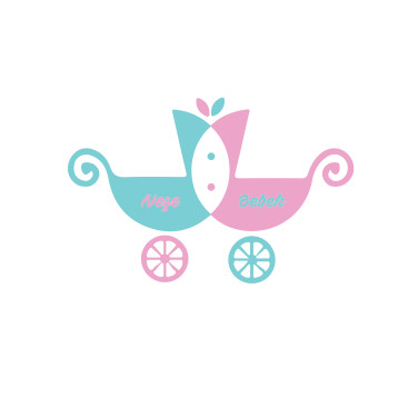 NeşeBebek.com Logo Tasarımı 355x100 px yarışmasına tasarımcı furkan topçu tarafından sunulan  tasarım