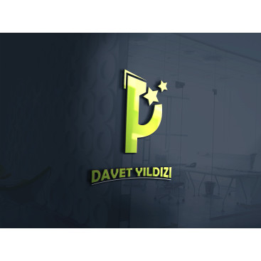 DAVET YILDIZI  LOGO yarışmasına tasarımcı Onurylc tarafından sunulan  tasarım 