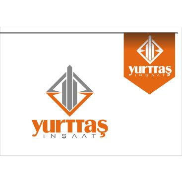 yurttaş inşaat logo tasarımı yarışmasına tasarımcı RΛPİDO tarafından sunulan  tasarım 