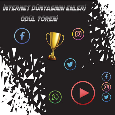 Ödül töreni stand tasarımı yarışmasına tasarımcı orhanaras tarafından sunulan  tasarım 