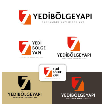 İnşaat firmamız için logo tasarımı yarışmasına tasarımcı velvet tarafından sunulan  tasarım 