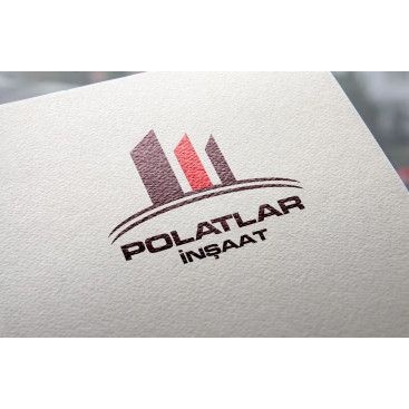 inşaat firmamıza prestijli logo tasarım yarışmasına tasarımcı batuhanustunel tarafından sunulan  tasarım 