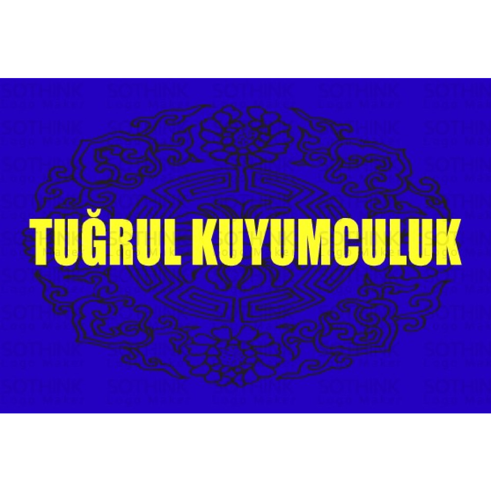 Tuğrul Kuyumculuk için logo yarışmasına boz tarafından girilen tasarım