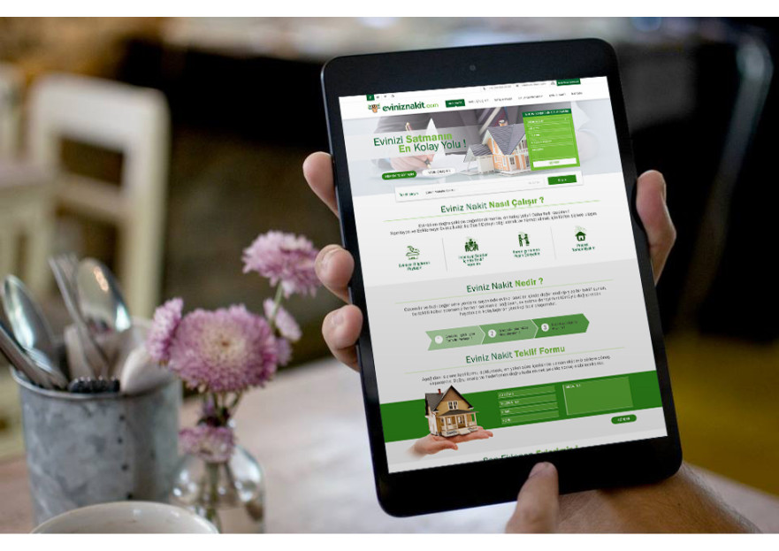 Eviniz Nakit . Com yarışmasına tasarımcı Ayes Tasarım tarafından sunulan  tasarım 