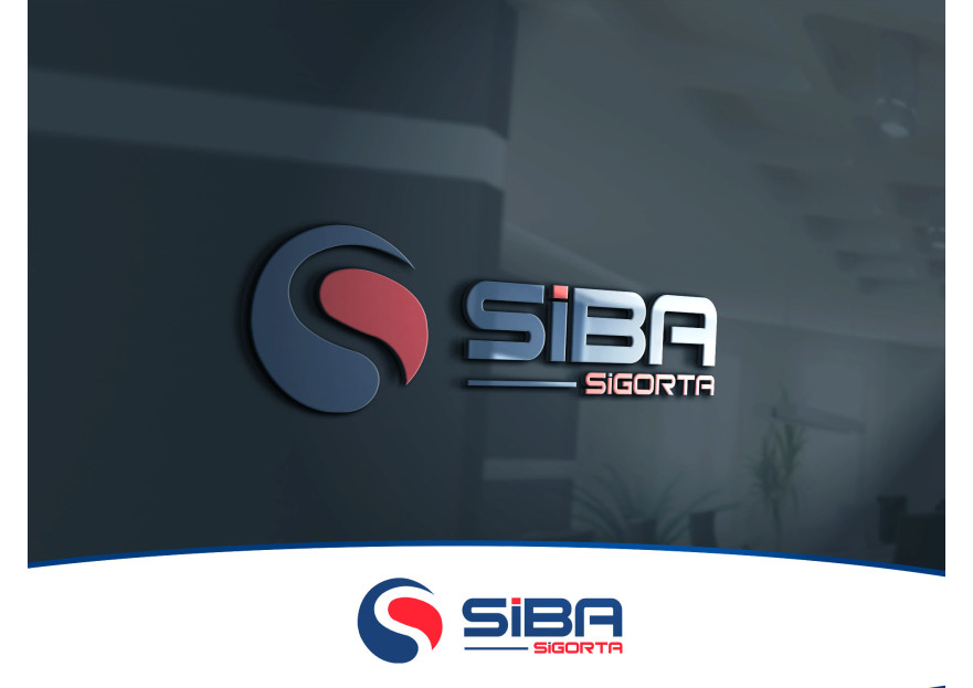 Siba Sigorta yeni logo tasarımı yarışmasına tasarımcı yusa95 tarafından sunulan  tasarım 