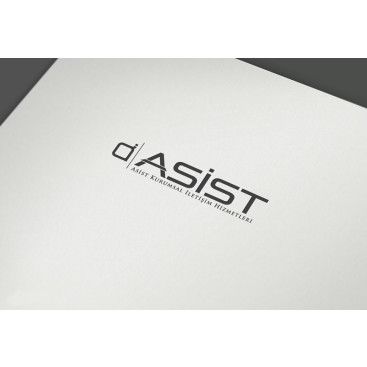 ASİST KURUMSAL İLETİŞİM İÇİN LOGO yarışmasına tasarımcı ermann tarafından sunulan  tasarım 