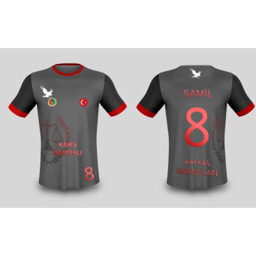 KARS BAROSU FUTBOL TAKIMI FORMA TASARIMI yarışmasına tasarımcı samilbastas tarafından sunulan  tasarım 