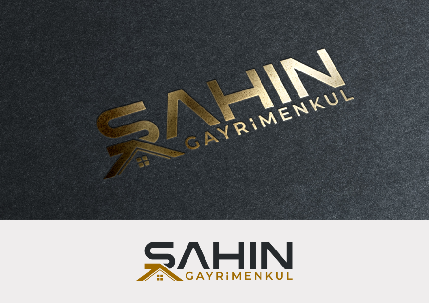 Şahin Gayrimenkul Logo + Kurumsal Kimlik yarışmasına tasarımcı MS™ tarafından sunulan  tasarım 