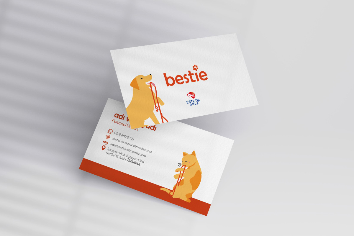 Tasarlayan 464124-Bestie Markamız için kurumsal kartvizit 