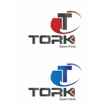 Otomotiv yedek parça logo tasarımı yarışmasına tasarımcı barpek tarafından sunulan  tasarım 