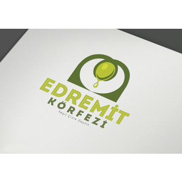 Edremit Körfezi Yeşil Çizik Zeytin yarışmasına tasarımcı fuzuli tarafından sunulan  tasarım 