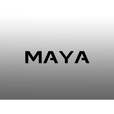 MAYA yazı karakteri ile bir inşaat proje yarışmasına tasarımcı 8888 tarafından sunulan  tasarım 