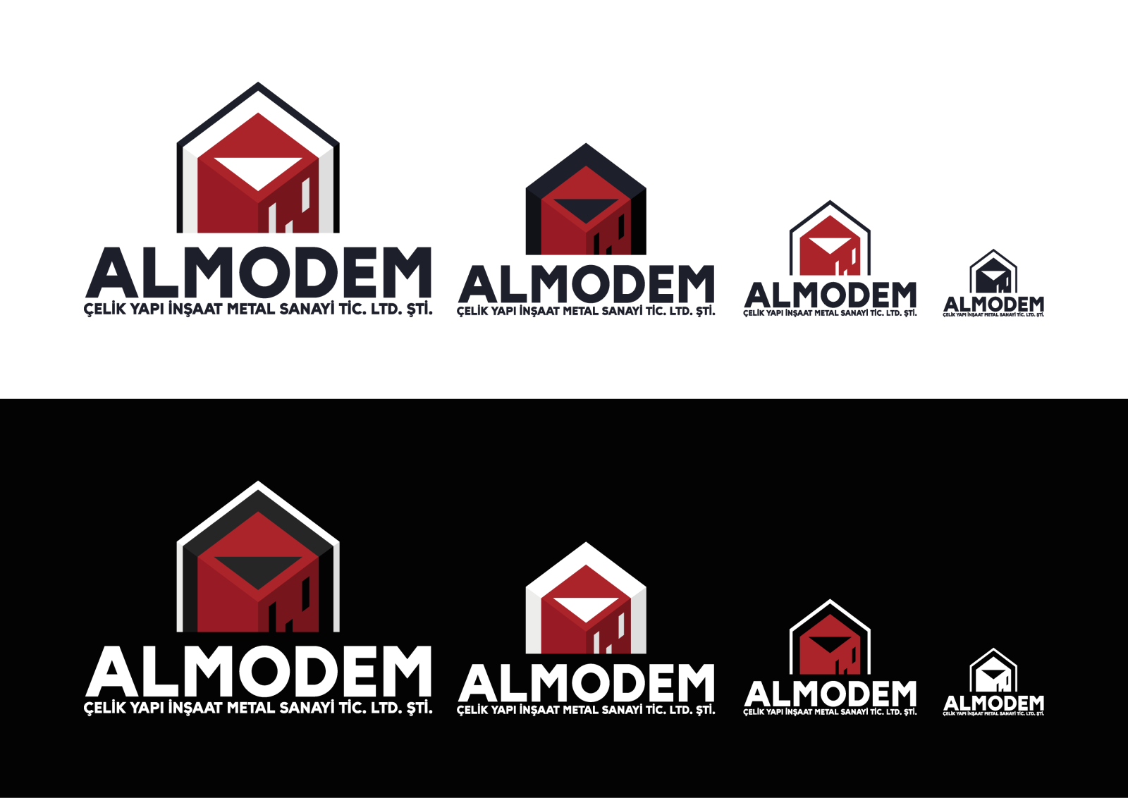 Tasarlayan Öyküm-ALMODEM FİRMAMIZA LOGO ÇALIŞMASI