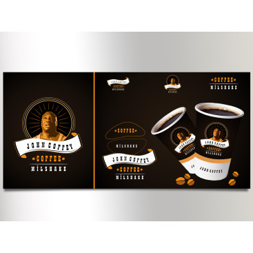 John Coffey Minibüs Giydirme yarışmasına tasarımcı grfkismail tarafından sunulan  tasarım 