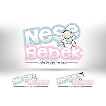 NeşeBebek.com Logo Tasarımı 355x100 px yarışmasına tasarımcı osetmedya tarafından sunulan  tasarım