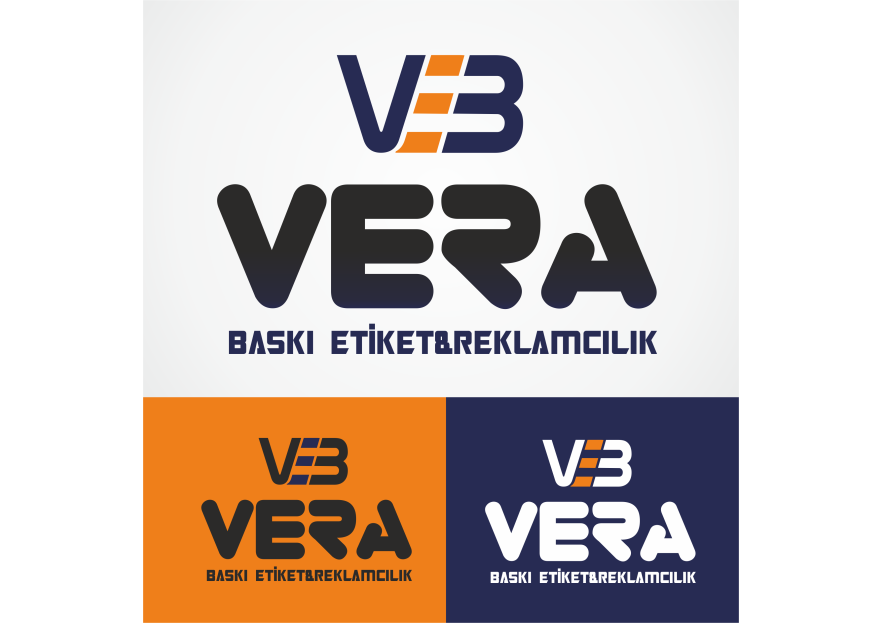 VERA BASKI ETİKET ve REKLAMCILIK SAN TİC yarışmasına tasarımcı ghostman02 tarafından sunulan  tasarım 