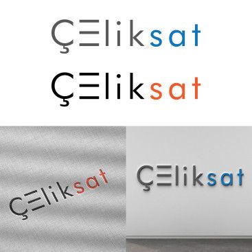 Çelik satışı yapan firmamız için logo yarışmasına tasarımcı seydanurblgn tarafından sunulan  tasarım 