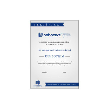 SERTİFİKALARIMIZI TASARLAR MISIN? yarışmasına tasarımcı dcreagraph tarafından sunulan  tasarım 