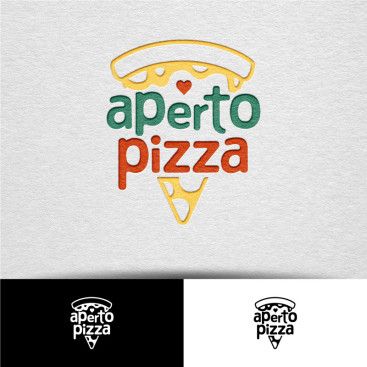 APERTO PİZZA LOGOSUNU ARIYOR yarışmasına tasarımcı Gökko0 tarafından sunulan  tasarım 
