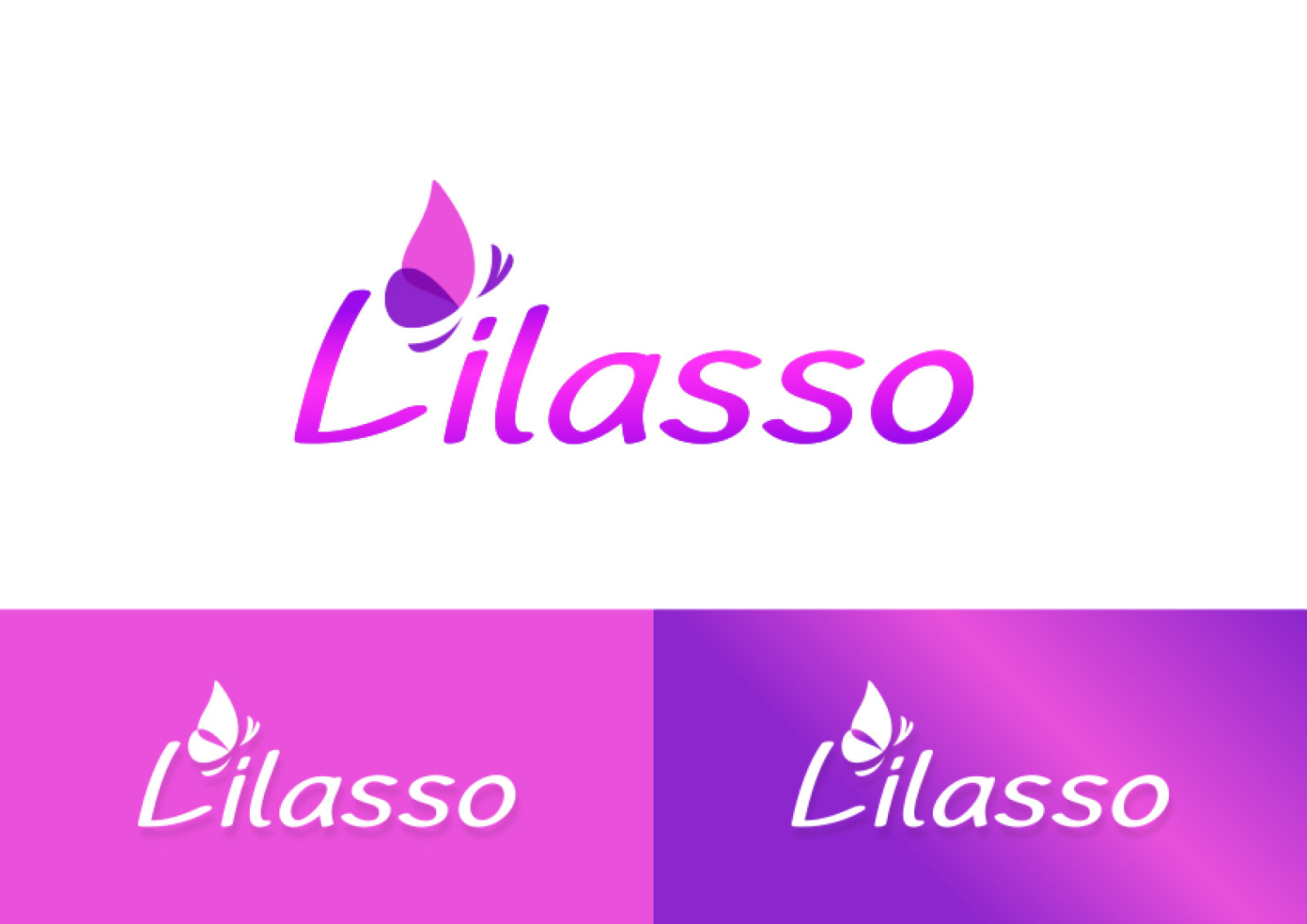 Tasarlayan fatihyilmaz-''LİLASSO'' MARKASI İÇİN LOGO-KARTVİZİT