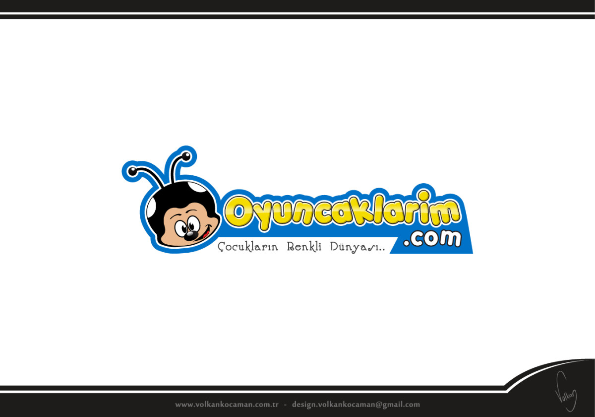 Tasarlayan volkanKocaman-Oyuncak sitemize yeni logo tasarımı 