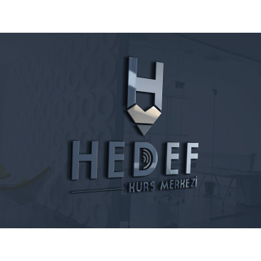 Hedef özel öğretim kurs merkezi yarışmasına tasarımcı Turkuaz tarafından sunulan  tasarım 