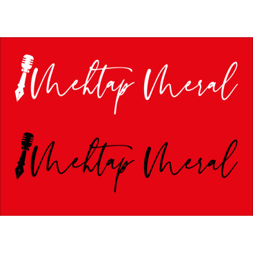 sanatçı adı ve soyadı için logo yarışmasına tasarımcı smletoo tarafından sunulan  tasarım 