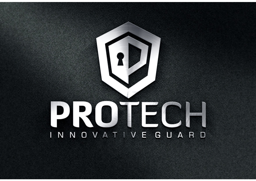 Protech Güvenlik Logo-amblem tasarımı yarışmasına tasarımcı wAres tarafından sunulan  tasarım 