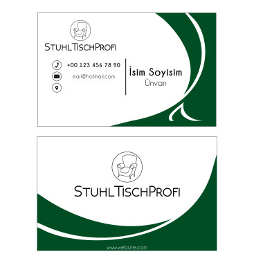 Mobilya firmamız için logo ve kartvizit yarışmasına tasarımcı Arda Çeliktaş tarafından sunulan  tasarım 