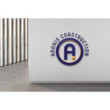 Adonis Construction Logo Tasarımı yarışmasına tasarımcı seydanurblgn tarafından sunulan  tasarım 