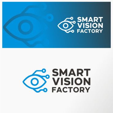 Smart Vision Factory için Logo Tasarımı yarışmasına tasarımcı RΛPİDO tarafından sunulan  tasarım 