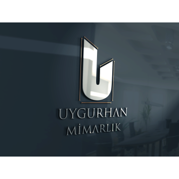 UYGURHAN MİMARLIK LOGOSUNU ARIYOR yarışmasına tasarımcı syyrealism tarafından sunulan  tasarım 