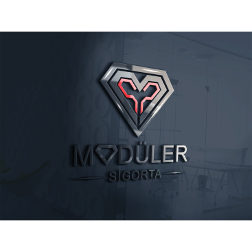 Modüler Sigorta Logo Tasarımı yarışmasına tasarımcı ΛTLΛS™ tarafından sunulan  tasarım 