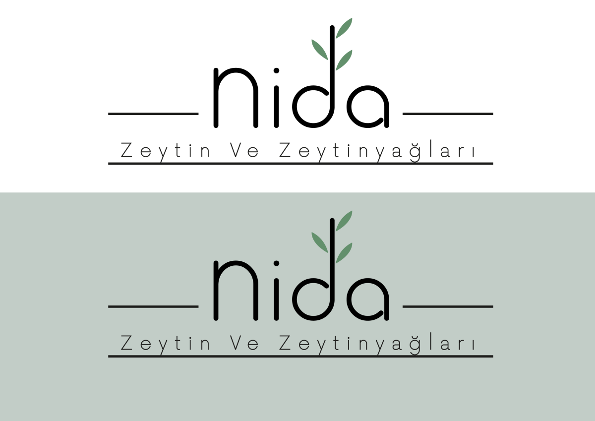 Tasarlayan merve şenol-Nida Zeytin ve Zeytinyağları