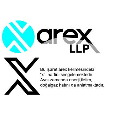 AREX LLP Logo Tasarımı yarışmasına tasarımcı erensami tarafından sunulan  tasarım 