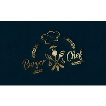 BURGERCHEF LOGO TASARIMI yarışmasına tasarımcı By Sönmez tarafından sunulan  tasarım 