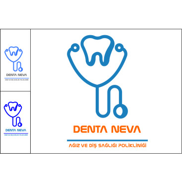 Diş kliniği için logo tasarımı yarışmasına tasarımcı elifgrafikdesign tarafından sunulan  tasarım 