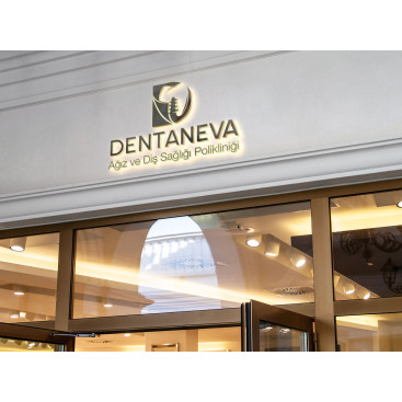 Diş kliniği için logo tasarımı yarışmasına tasarımcı Etrah™ tarafından sunulan  tasarım 