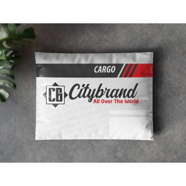 kargo poşeti logo tasarımı yarışmasına tasarımcı Grafistan tarafından sunulan  tasarım 