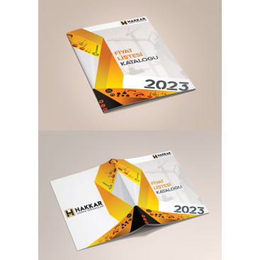 HAKKAR MAKİNA FİYAT LİSTESİ KAPAK SAYFA yarışmasına tasarımcı dasein'oe tarafından sunulan  tasarım 