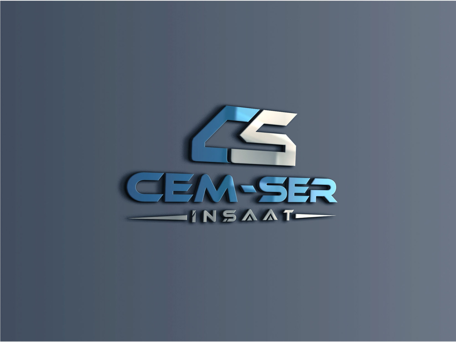 Tasarlayan GhostSpy-Cem-Ser İnşaat Logo Çalışması