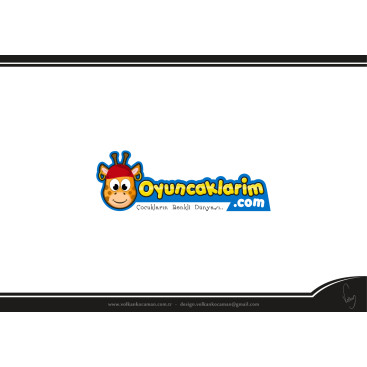 Oyuncak sitemize yeni logo tasarımı  yarışmasına tasarımcı volkanKocaman tarafından sunulan  tasarım 