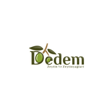 dedem zeytin ve zeytinyağlari için logo yarışmasına tasarımcı grfkismail tarafından sunulan  tasarım 